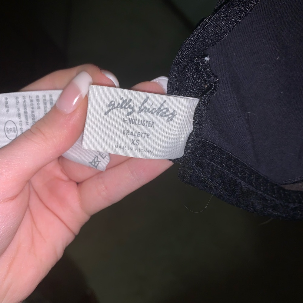 Gilly Hicks Black Bra Top